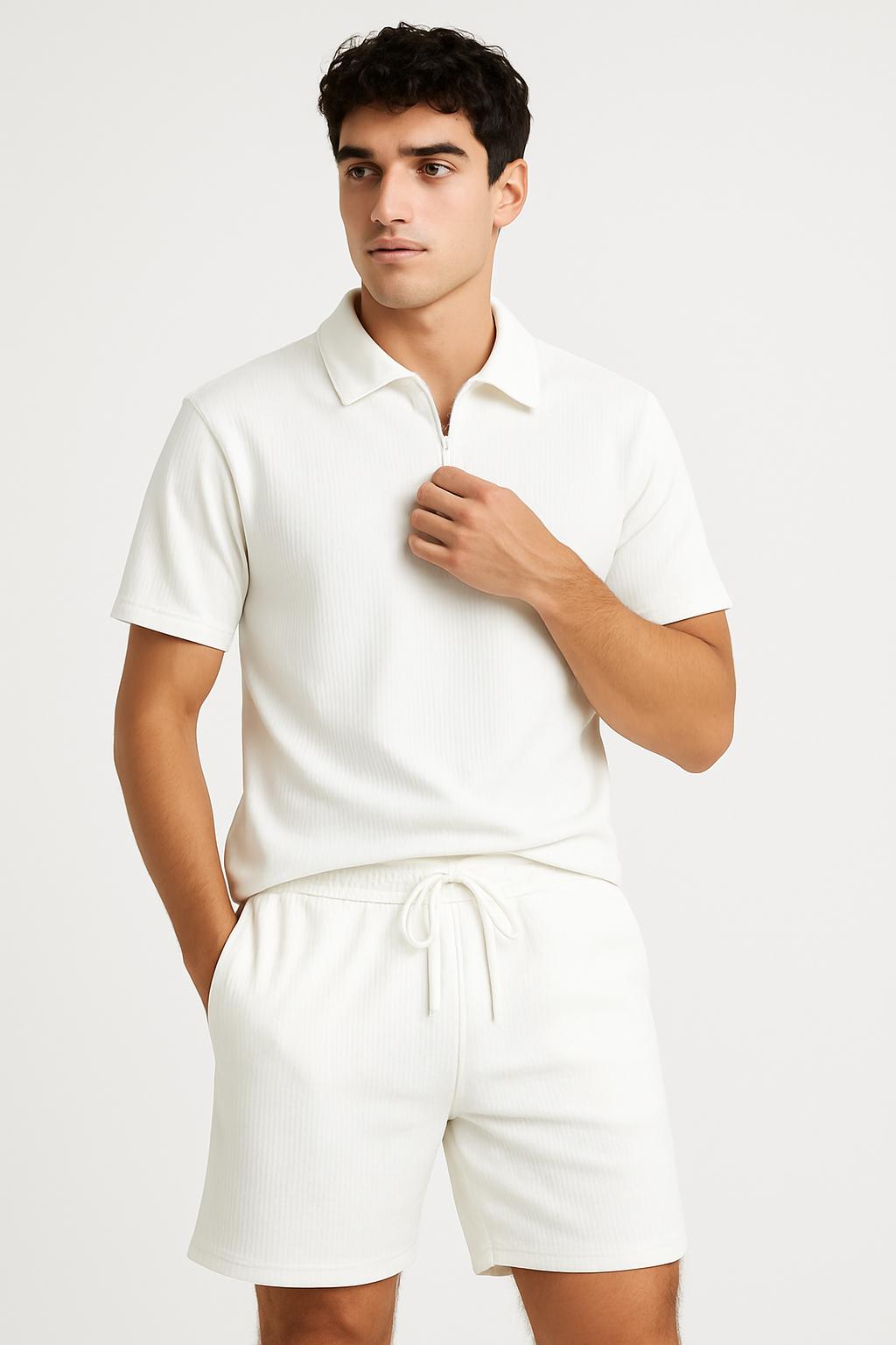 Men's Ridge Zip Polo Co-ord Set I MH_5_image