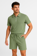 Men's Ridge Zip Polo Co-ord Set I MH_0_image