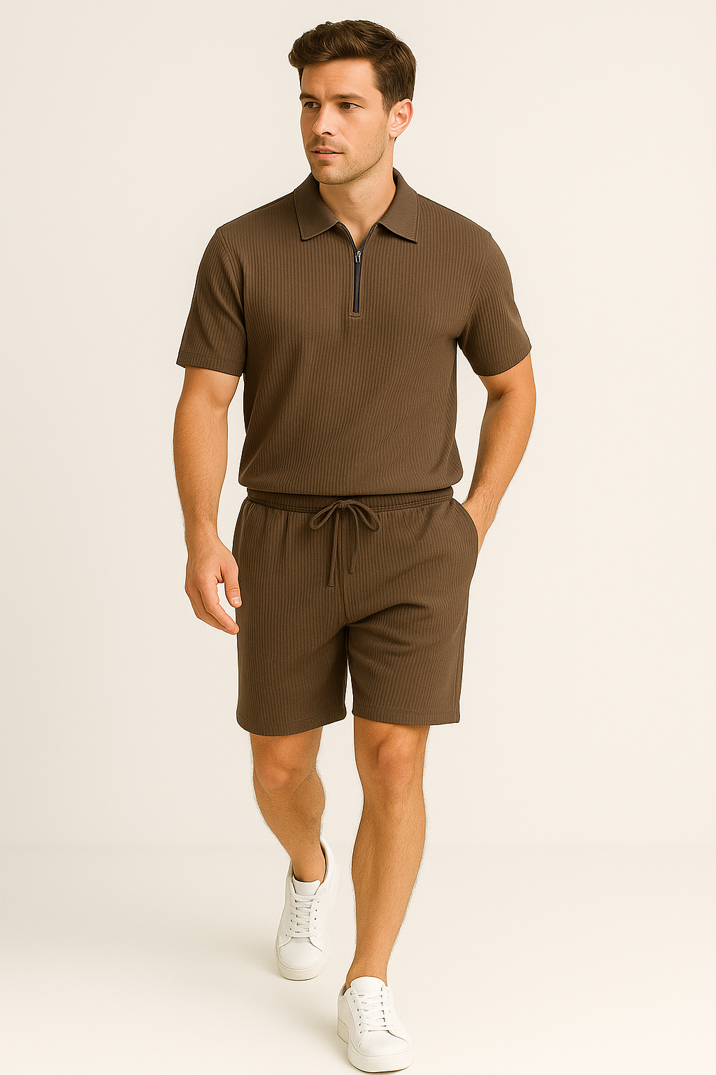 Men's Ridge Zip Polo Co-ord Set I MH_3_image